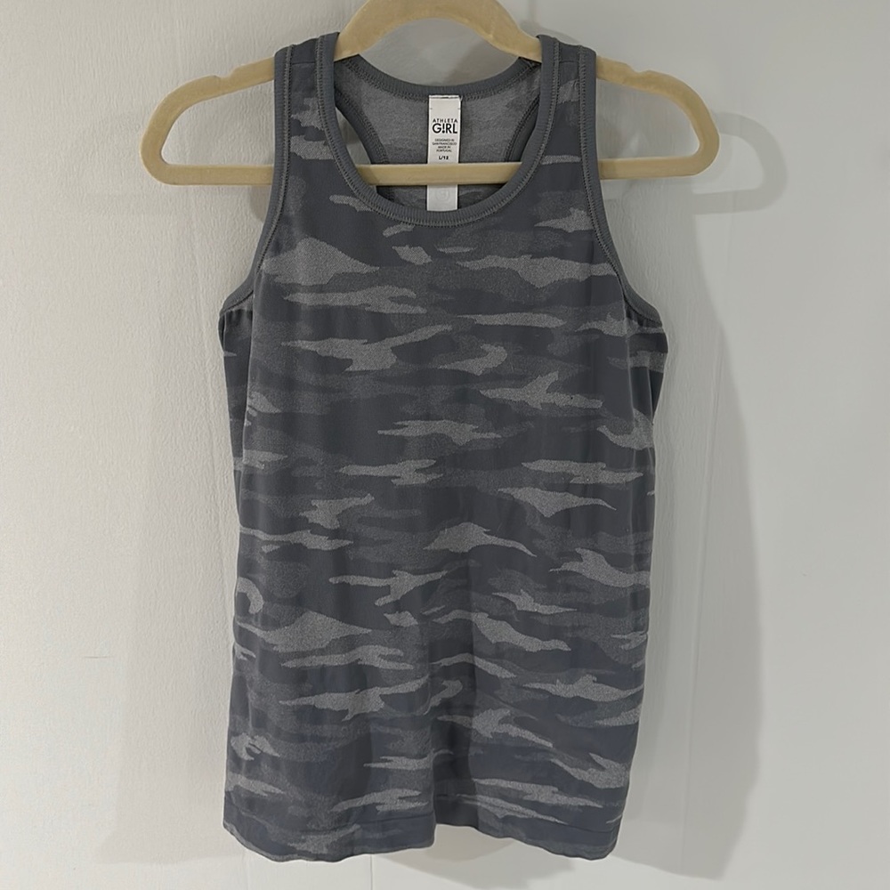 Athleta Girl Camo Power Up Tank Top